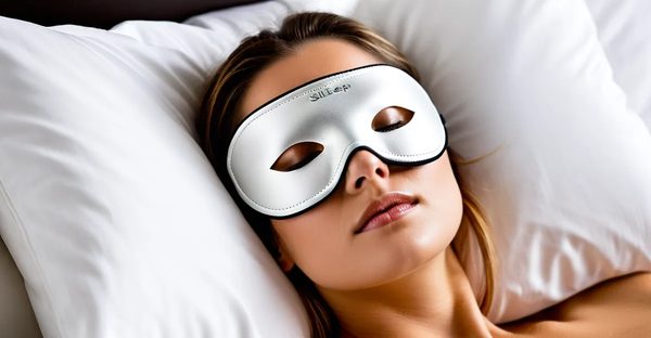 Masque sommeil en soie : le luxe pour un sommeil réparateur